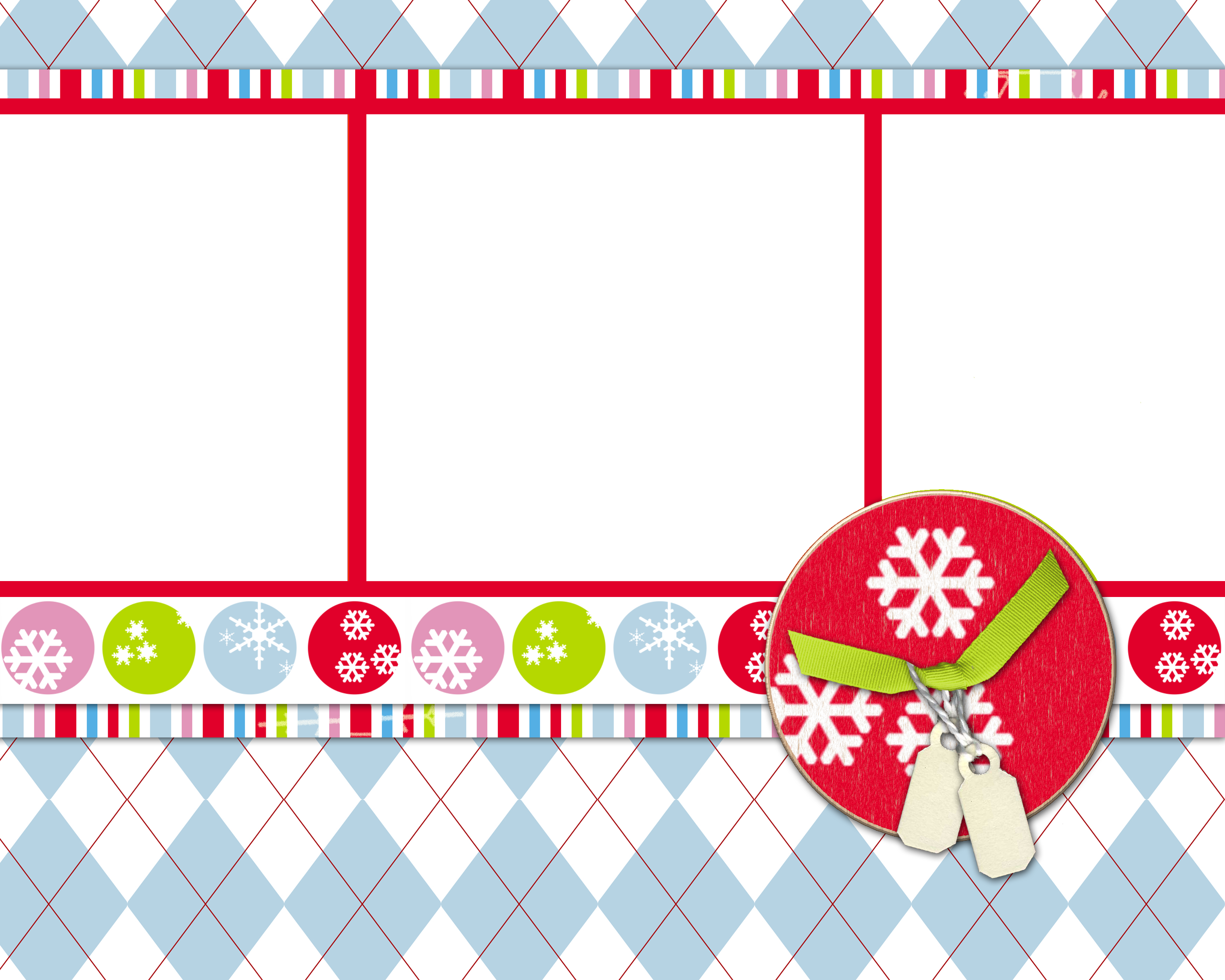 christmas collage template